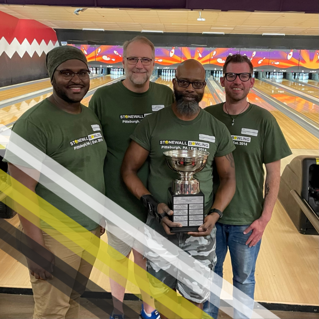 Stonewall Bowling Pittsburgh Winter 2022 League 1st Place Ballbarians