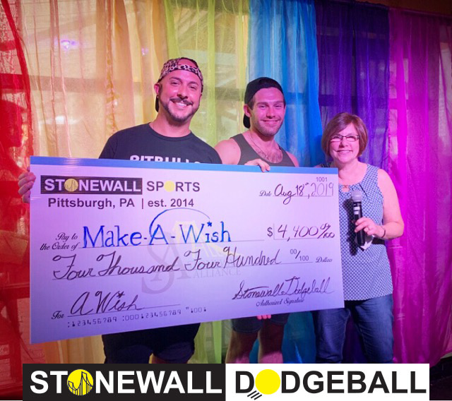 Dodgeball MakeAWish Donation 2019