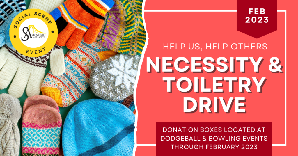Necessity and Toiletry Drive - February 2023